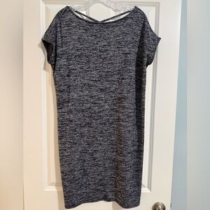 GAP Navy Heathered Casual Dress
